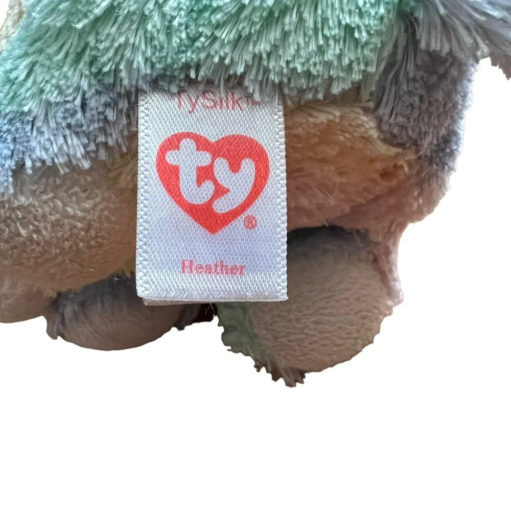 TY Silk Beanie Boos Heather Cat‎ Unicorn UniCat Plush Stuffed Animal Toy Pastel